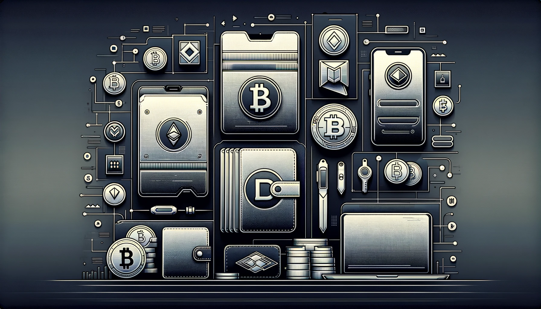 Billeteras o wallets para criptomonedas