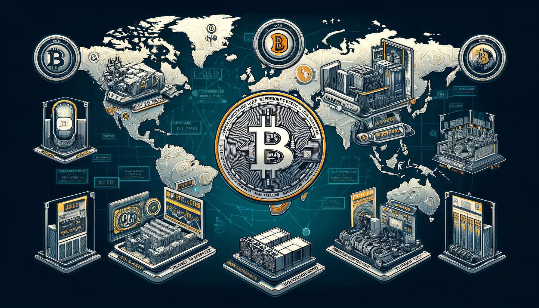 Principales Pools de minado de Bitcoin