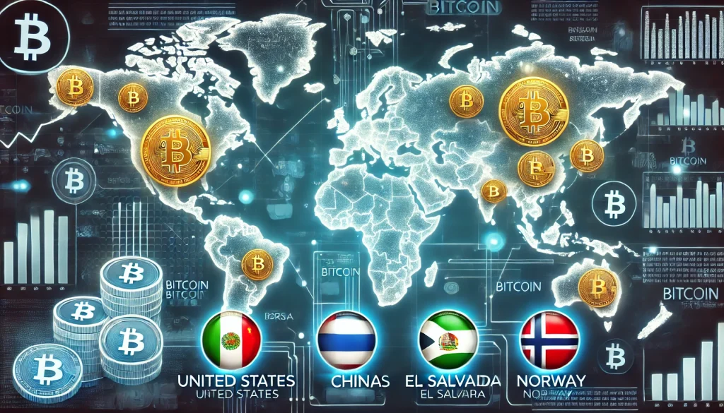 ¿Cuánto Bitcoin tienen los países?