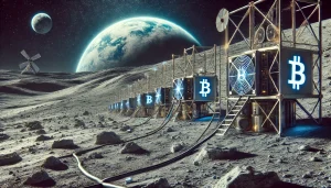 Un minero en la Luna